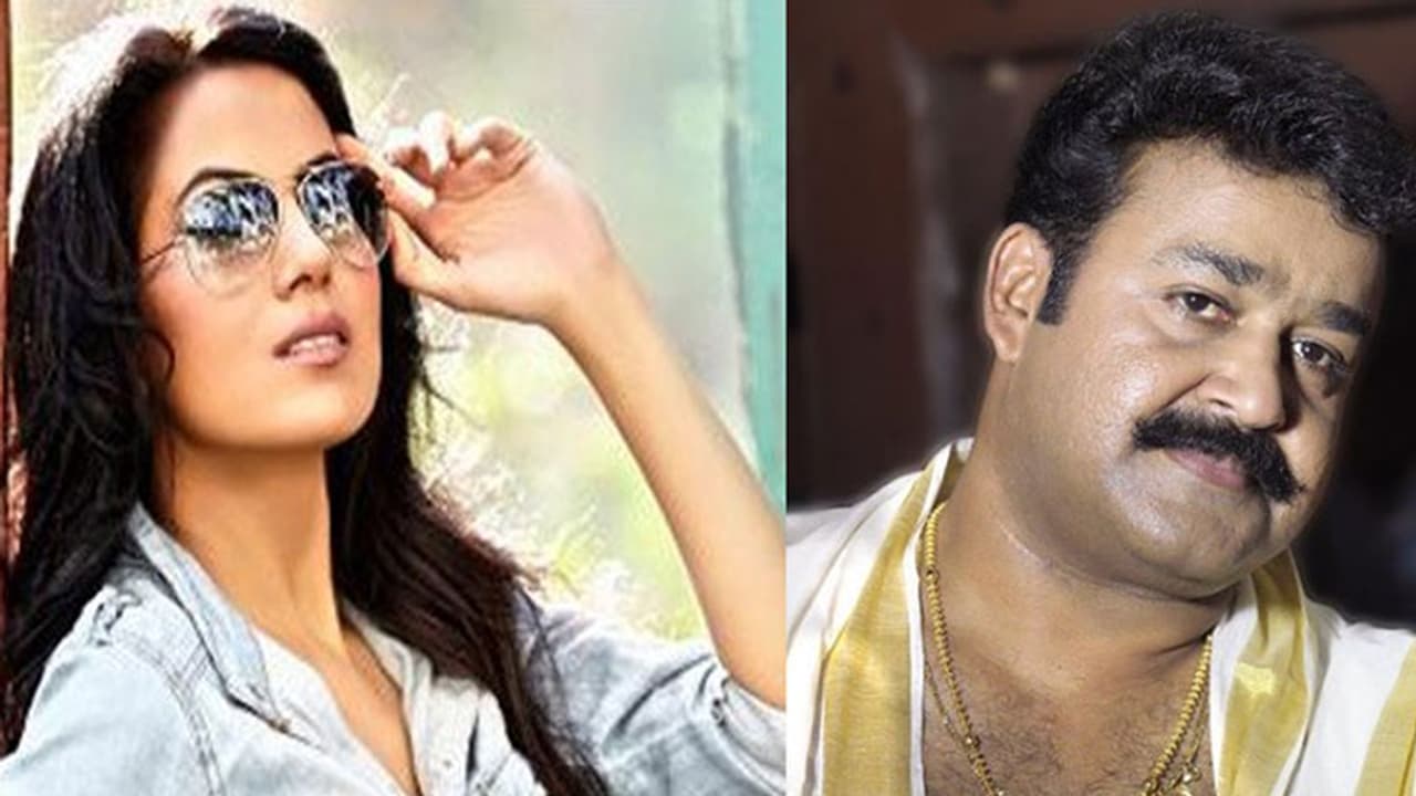 Mohanlal to share screen with a sexy model Mohanlal to share screen with a sexy model