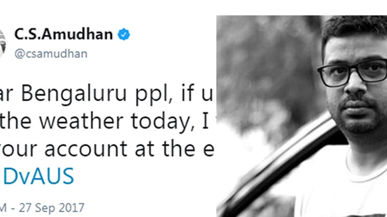 ബംഗളൂരുവിലെ കാലാവസ്ഥയെ കുറിച്ച് വിവരം തരൂ.. നിങ്ങള്ക്ക് 15 ലക്ഷം തരാം.. ബംഗളൂരുവിലെ കാലാവസ്ഥയെ കുറിച്ച് വിവരം തരൂ.. നിങ്ങള്ക്ക് 15 ലക്ഷം തരാം..