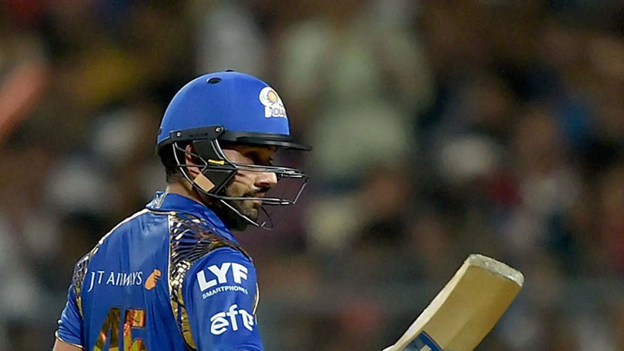 KKR vs MI: Rohit leads from the front KKR vs MI: Rohit leads from the front