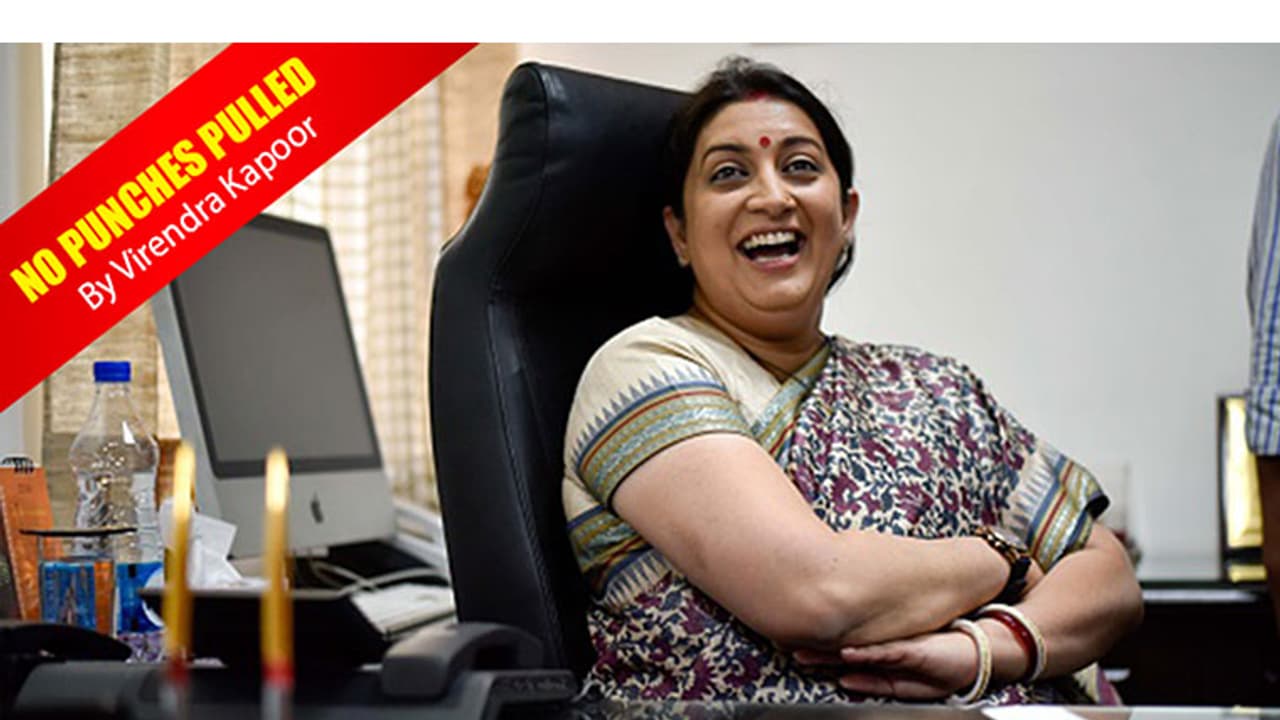 Don't be in a hurry to write off Smriti Irani Don't be in a hurry to write off Smriti Irani