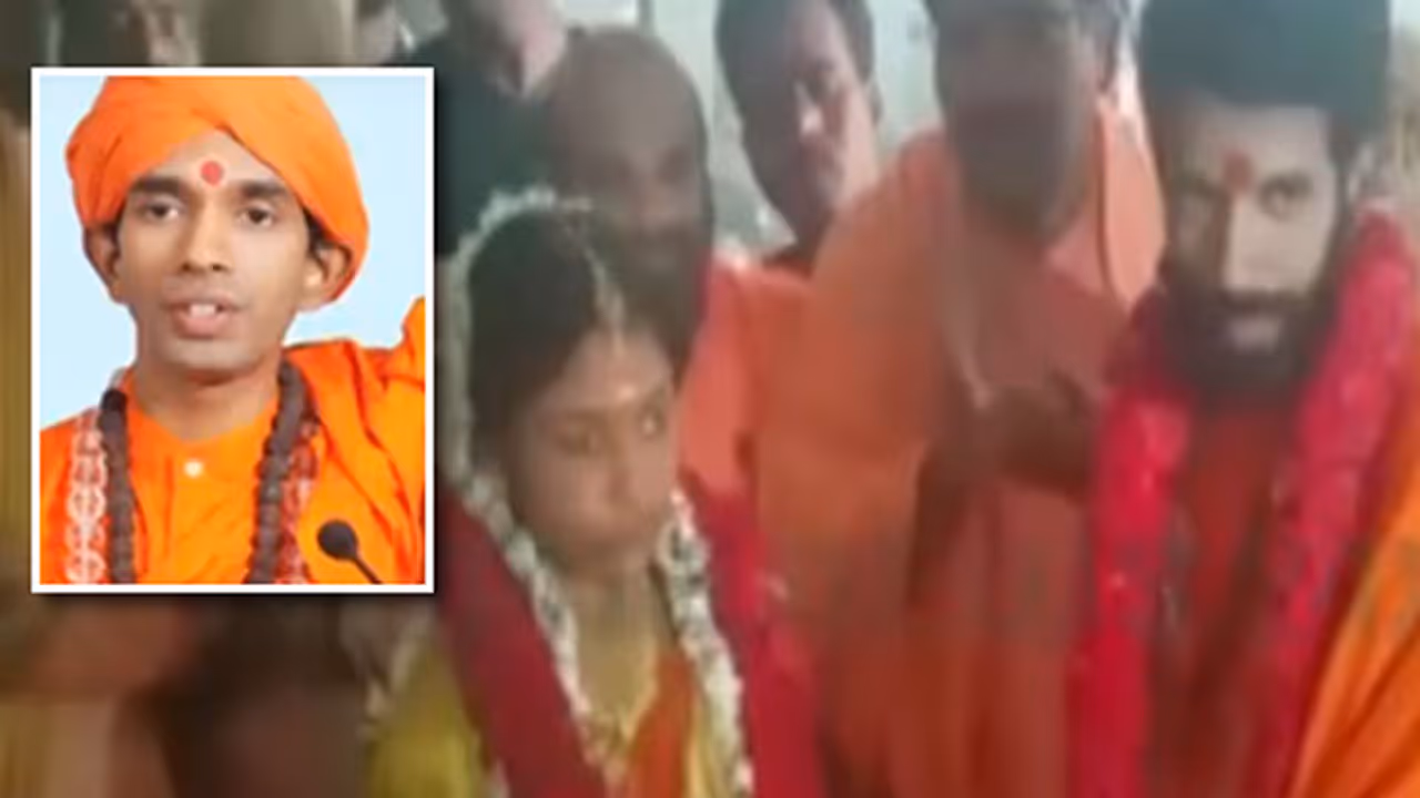 Kalaburagi seer weds Kerala girl, to continue to be seer Kalaburagi seer weds Kerala girl, to continue to be seer