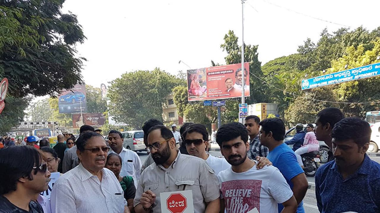 'ಸ್ಟೀಲ್ ಬ್ರಿಡ್ಜ್ ಬೇಡ' ಎನ್ನುತ್ತಿದೆ ಬೆಂಗಳೂರು...! 'ಸ್ಟೀಲ್ ಬ್ರಿಡ್ಜ್ ಬೇಡ' ಎನ್ನುತ್ತಿದೆ ಬೆಂಗಳೂರು...!