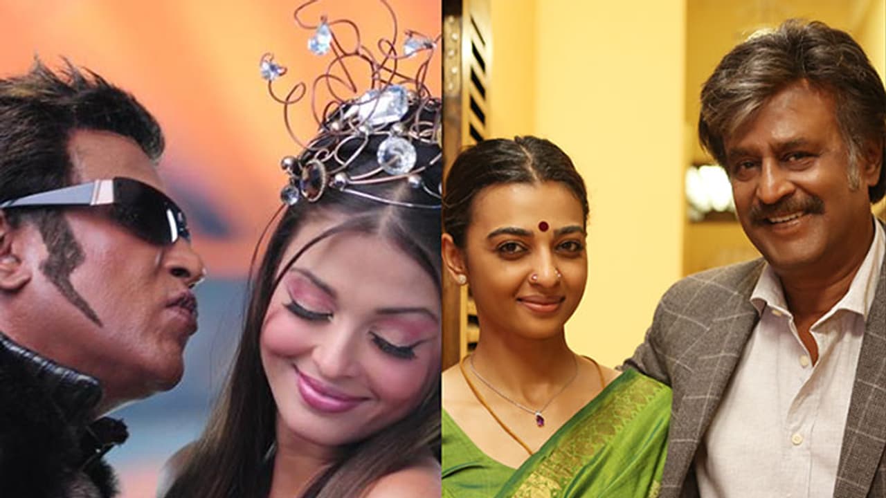 10 times that Rajinikanth romanced actresses almost half his age 10 times that Rajinikanth romanced actresses almost half his age