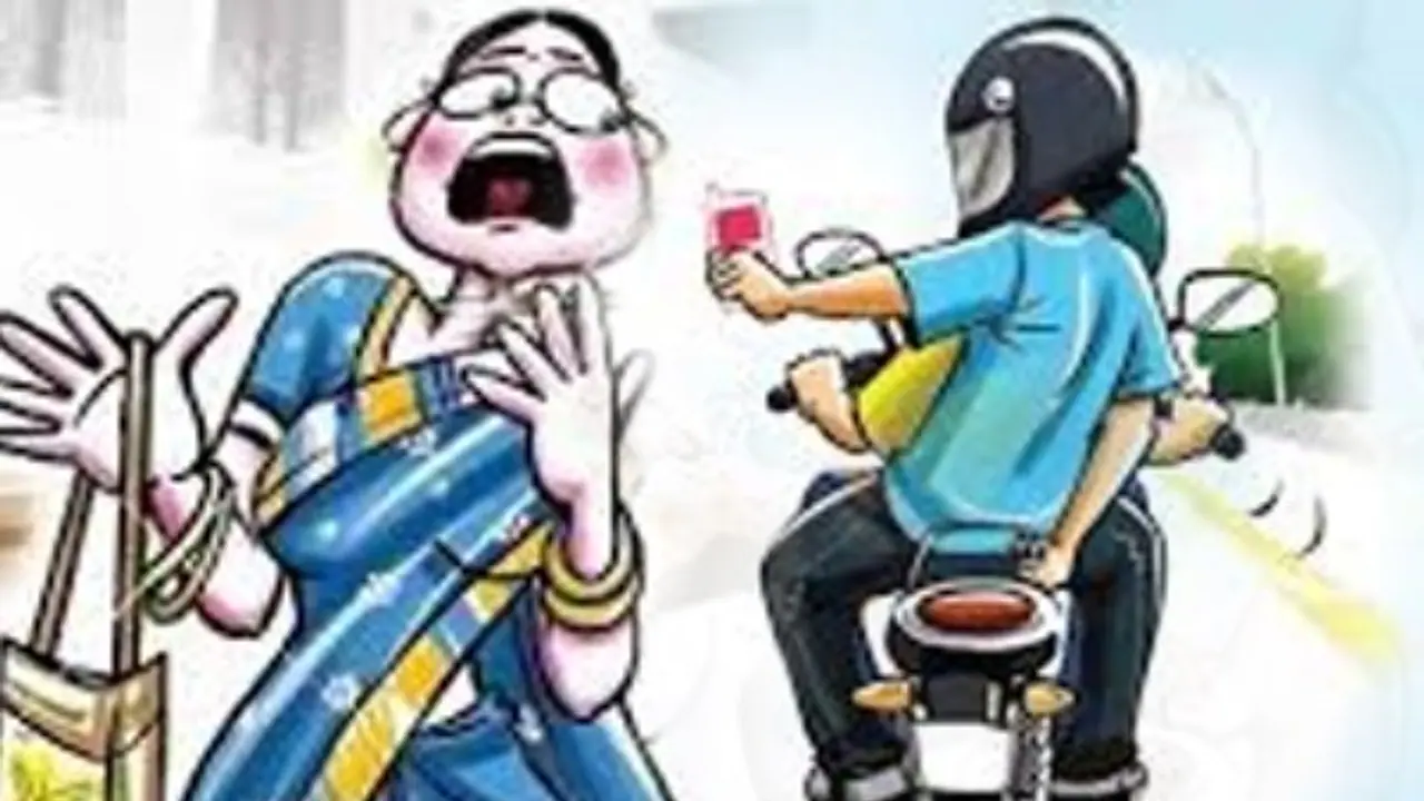 காவலரிடமே கைவரிசை காட்டிய கில்லாடி கொள்ளையர்கள்.. செல்போனை பறித்து தப்பி ஓட்டம்!! காவலரிடமே கைவரிசை காட்டிய கில்லாடி கொள்ளையர்கள்.. செல்போனை பறித்து தப்பி ஓட்டம்!!