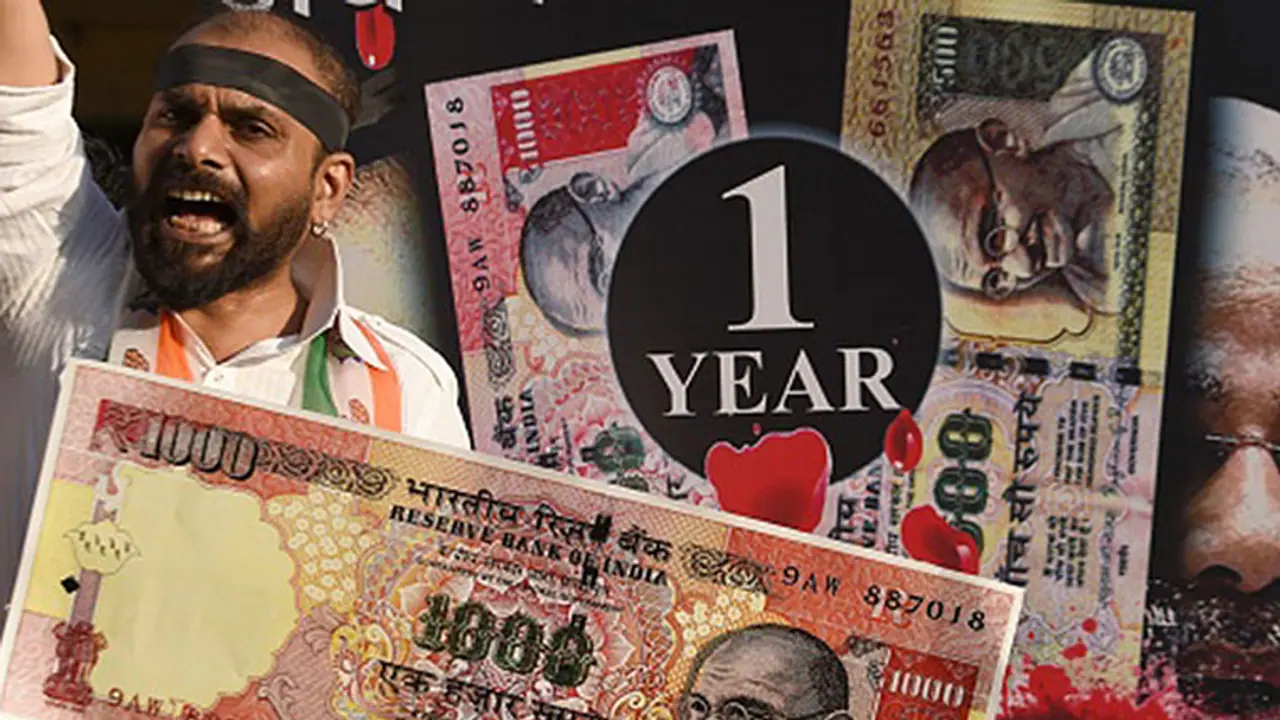 Demonetisation anniversary: 99 per cent old notes returned to banks; so where is the black money? Demonetisation anniversary: 99 per cent old notes returned to banks; so where is the black money?