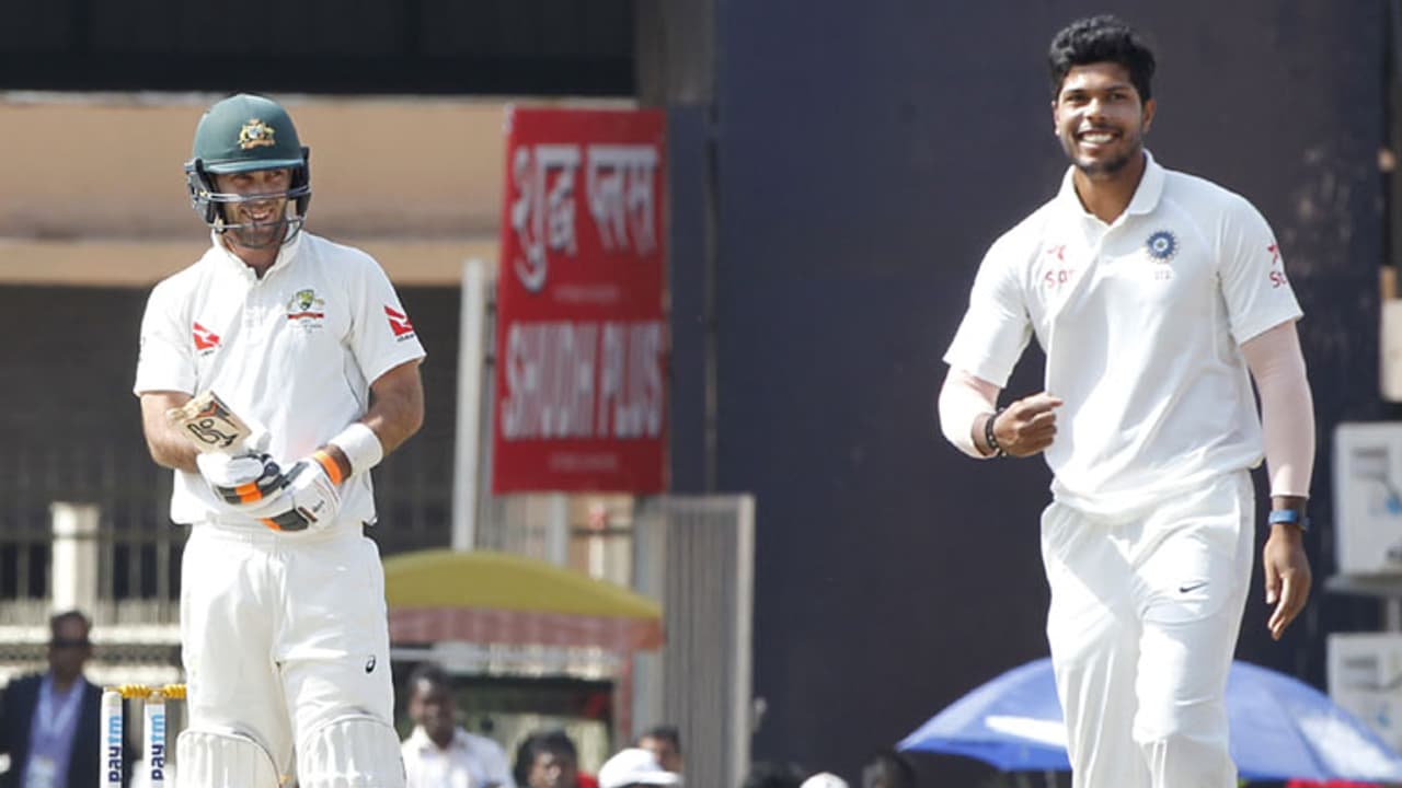 ಉಮೇಶ್ ಯಾದವ್ ದಾಳಿಗೆ ಮ್ಯಾಕ್ಸ್'ವೆಲ್ ಬ್ಯಾಟ್ ಪೀಸ್ ಪೀಸ್ ಉಮೇಶ್ ಯಾದವ್ ದಾಳಿಗೆ ಮ್ಯಾಕ್ಸ್'ವೆಲ್ ಬ್ಯಾಟ್ ಪೀಸ್ ಪೀಸ್