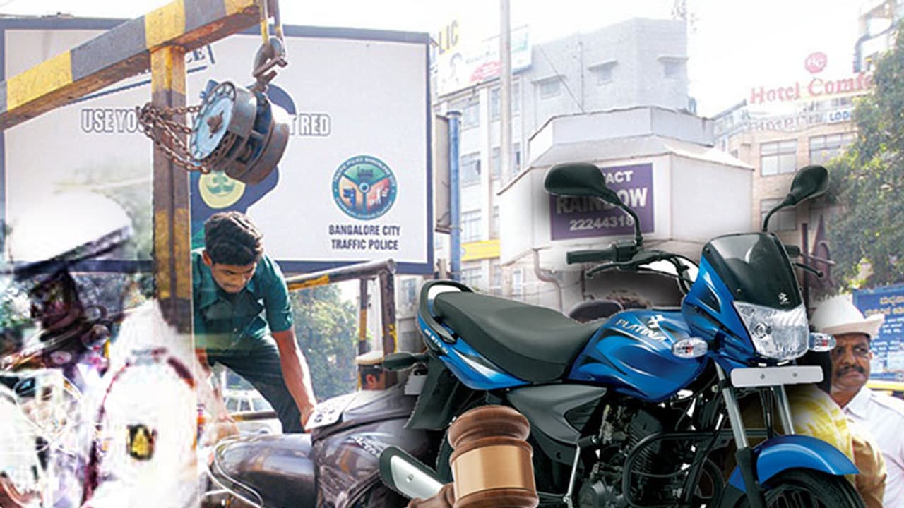 Unable to pay fine, this serial traffic offender gives away his bike Unable to pay fine, this serial traffic offender gives away his bike