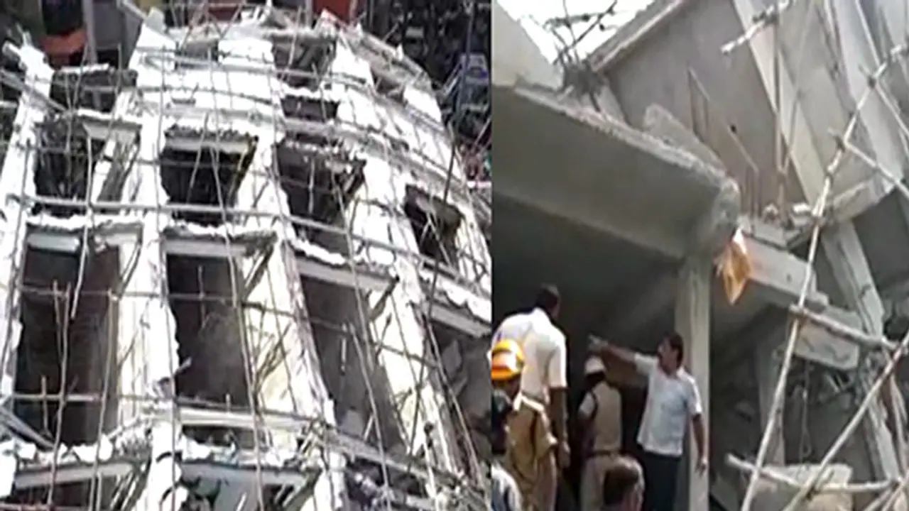 ಕಟ್ಟಡದ ಮೇಲ್ಛಾವಣಿ ಕುಸಿದು ಒಬ್ಬ ಕಾರ್ಮಿಕ ಮೃತಪಟ್ಟಿರುವ ಶಂಕೆ ಕಟ್ಟಡದ ಮೇಲ್ಛಾವಣಿ ಕುಸಿದು ಒಬ್ಬ ಕಾರ್ಮಿಕ ಮೃತಪಟ್ಟಿರುವ ಶಂಕೆ