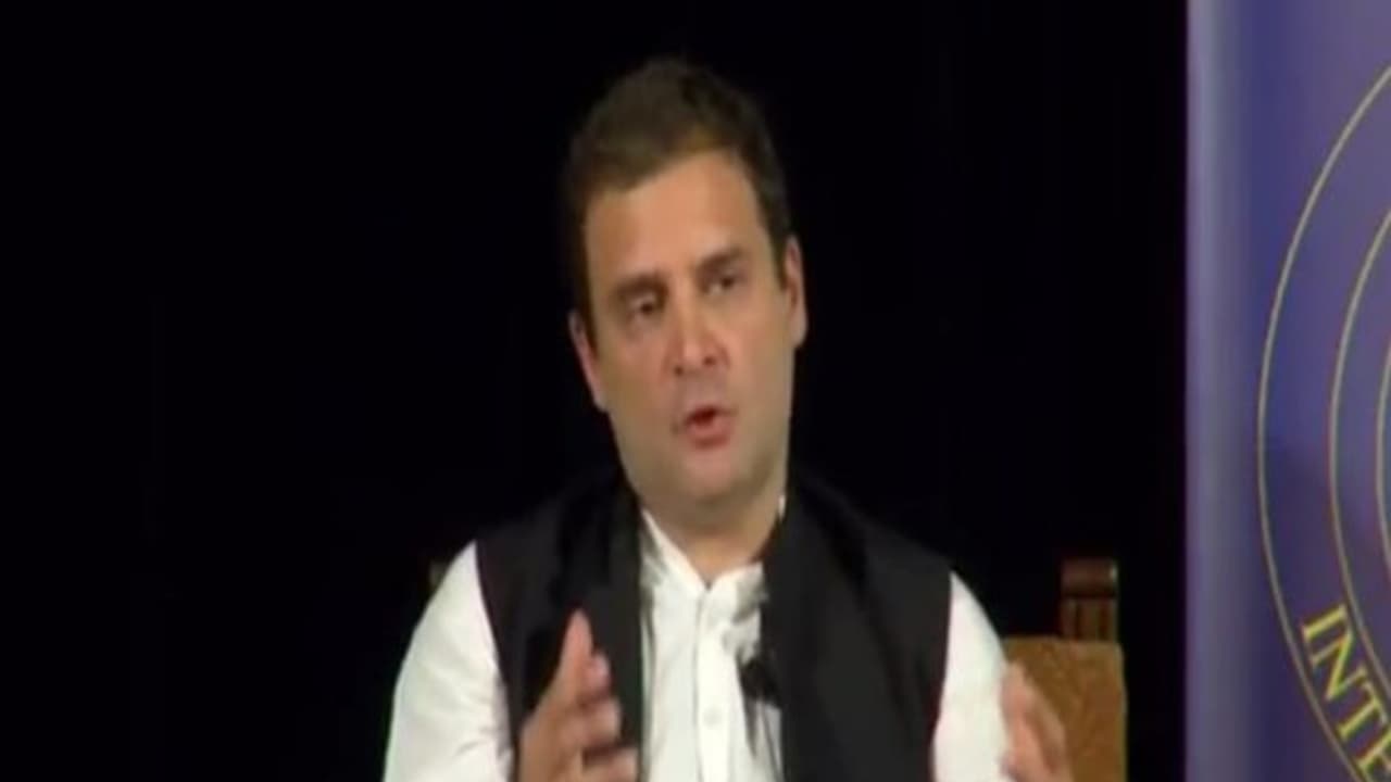 2019ல் கட்சித் தலைவர்; பிரதமர் வேட்பாளர் : அமெரிக்காவில் வாய் திறந்த ராகுல்! 2019ல் கட்சித் தலைவர்; பிரதமர் வேட்பாளர் : அமெரிக்காவில் வாய் திறந்த ராகுல்!