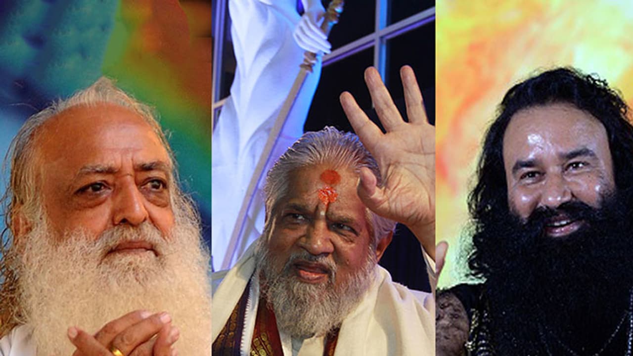 From Gurmeet Ram Rahim to Chandraswami, they had their heydays and maydays From Gurmeet Ram Rahim to Chandraswami, they had their heydays and maydays