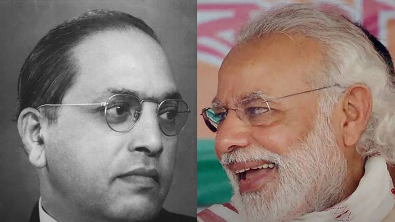 PM Modi follows the path of Dr. Ambedkar PM Modi follows the path of Dr. Ambedkar