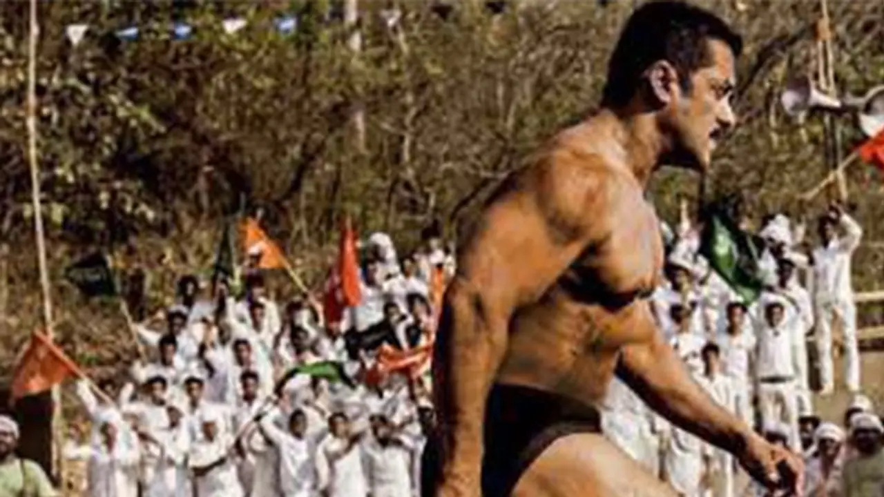 Shocking: Salman Khan's 'Sultan' look photoshopped? Shocking: Salman Khan's 'Sultan' look photoshopped?