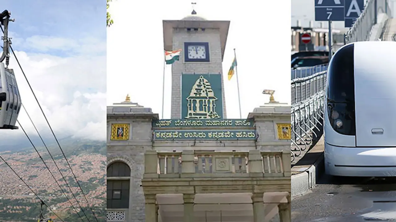 What about potholes? As Bengaluru roads turn rivers, BBMP's pod taxis promise to solve city woes in 20 years What about potholes? As Bengaluru roads turn rivers, BBMP's pod taxis promise to solve city woes in 20 years