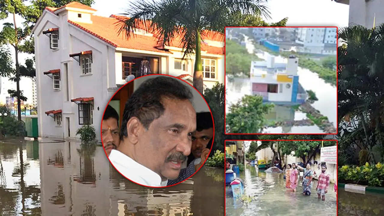 Bengaluru turns 'city of islands'; 2000 homes flooded, minister George faces public fury Bengaluru turns 'city of islands'; 2000 homes flooded, minister George faces public fury