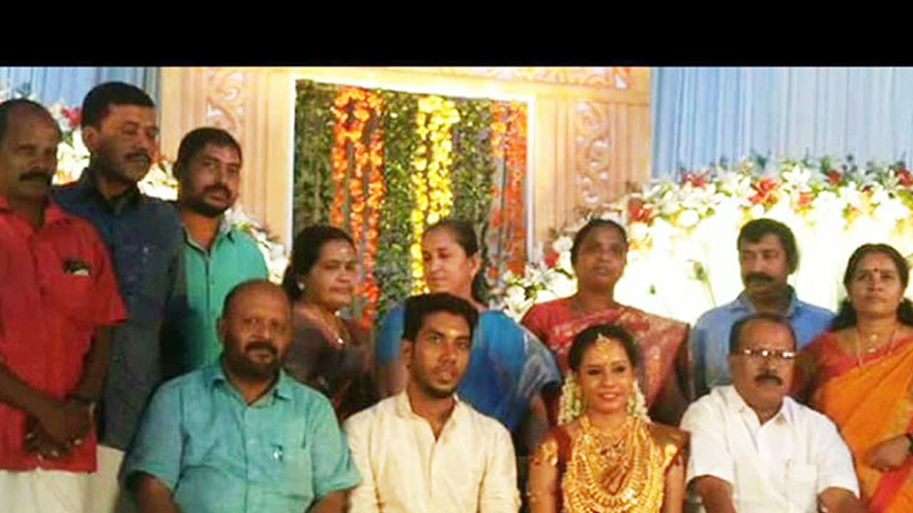 Photos of CPI leader's daughter decked up in gold goes viral Photos of CPI leader's daughter decked up in gold goes viral