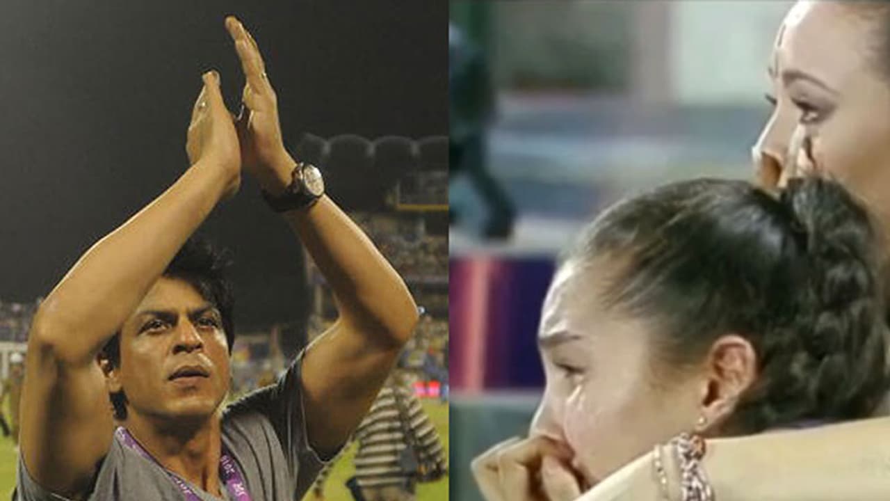 Shah Rukh Khan bats for KKR's weeping cheerleaders Shah Rukh Khan bats for KKR's weeping cheerleaders