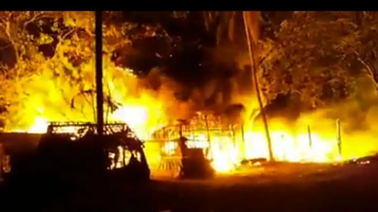 Tanur tense as CPM, Muslim League blame each other for violence, arson