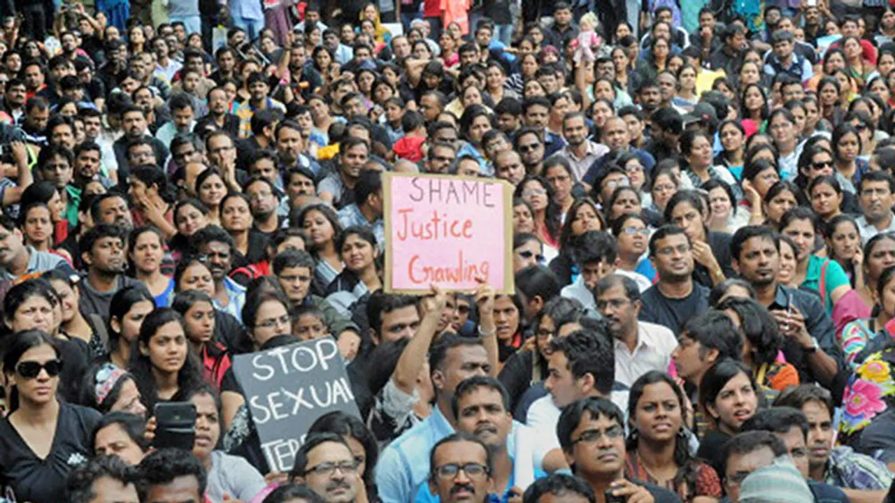 Parents protest against child sexual abuse in Bengaluru preschools Parents protest against child sexual abuse in Bengaluru preschools
