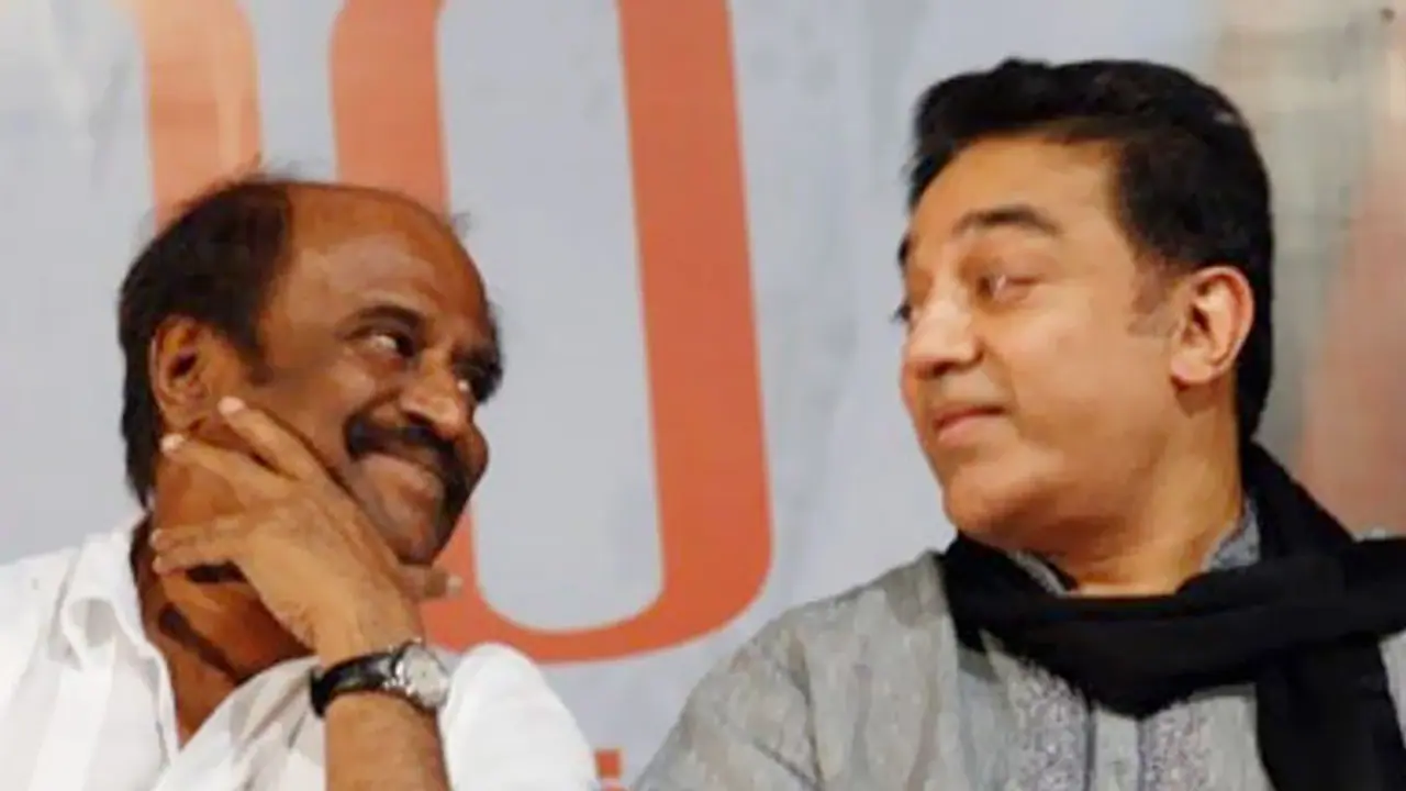 രജനികാന്തിനെ ട്രോളി, ആരാധകന് താക്കീതുമായി കമല്‍ഹാസന്‍