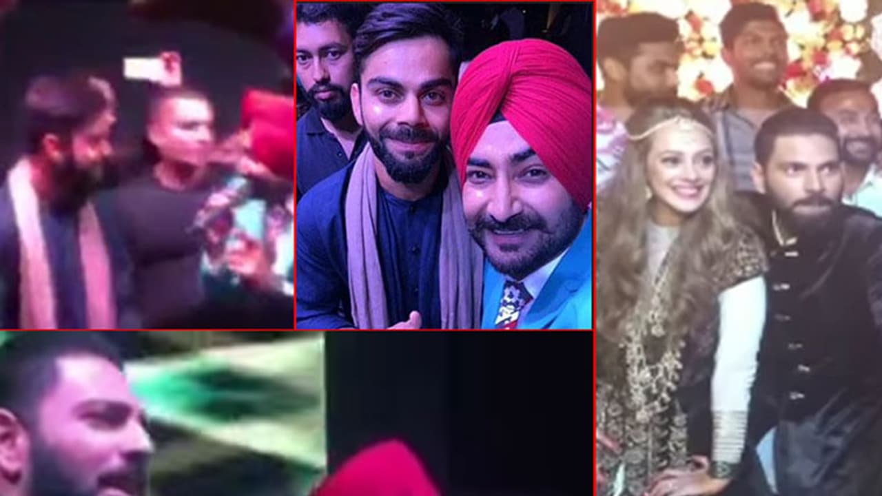 (ವಿಡಿಯೋ)ವೈರಲ್ ಆಗುತ್ತಿದೆ ಯುವಿ ಮದುವೆಯಲ್ಲಿ ವಿರಾಟ್ ಮಾಡಿದ ಡ್ಯಾನ್ಸ್!