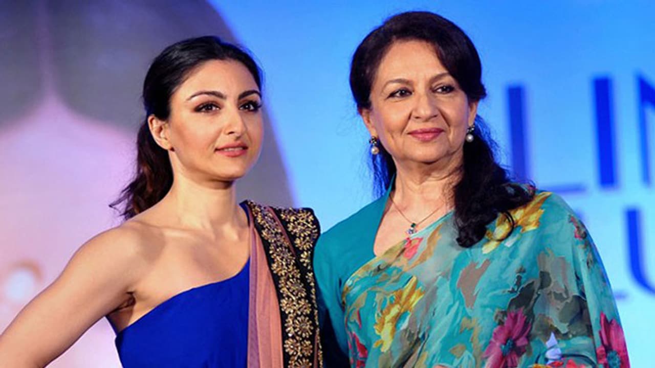 Men can certainly do household chores: Sharmila and Soha Men can certainly do household chores: Sharmila and Soha