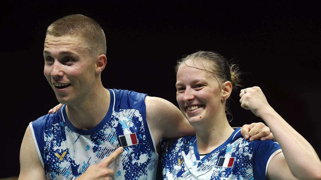 France's Thom Gicquel and Delphine Delrue (Photo: ANI) France's Thom Gicquel and Delphine Delrue (Photo: ANI)