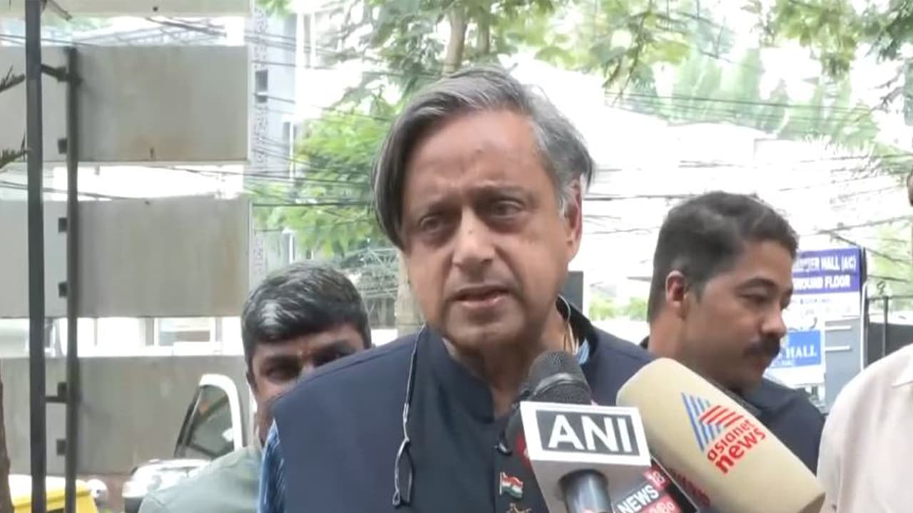 Congress MP Shashi Tharoor (File Photo/ANI) Congress MP Shashi Tharoor (File Photo/ANI)