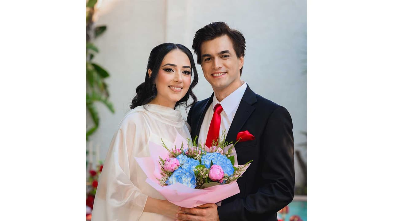 Mohsin Khan with his partner Tamanna (Photo/Instagram@khan_mohsinkhan) Mohsin Khan with his partner Tamanna (Photo/Instagram@khan_mohsinkhan)