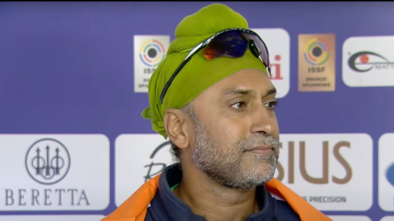India's trap shooter Zoravar Singh Sandhu (Image: NRAI) India's trap shooter Zoravar Singh Sandhu (Image: NRAI)