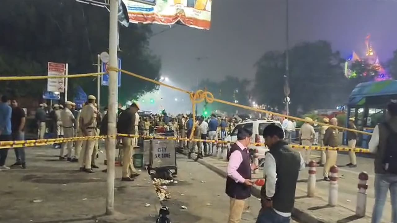 Visuals from the blast site (Photo/ANI) Visuals from the blast site (Photo/ANI)