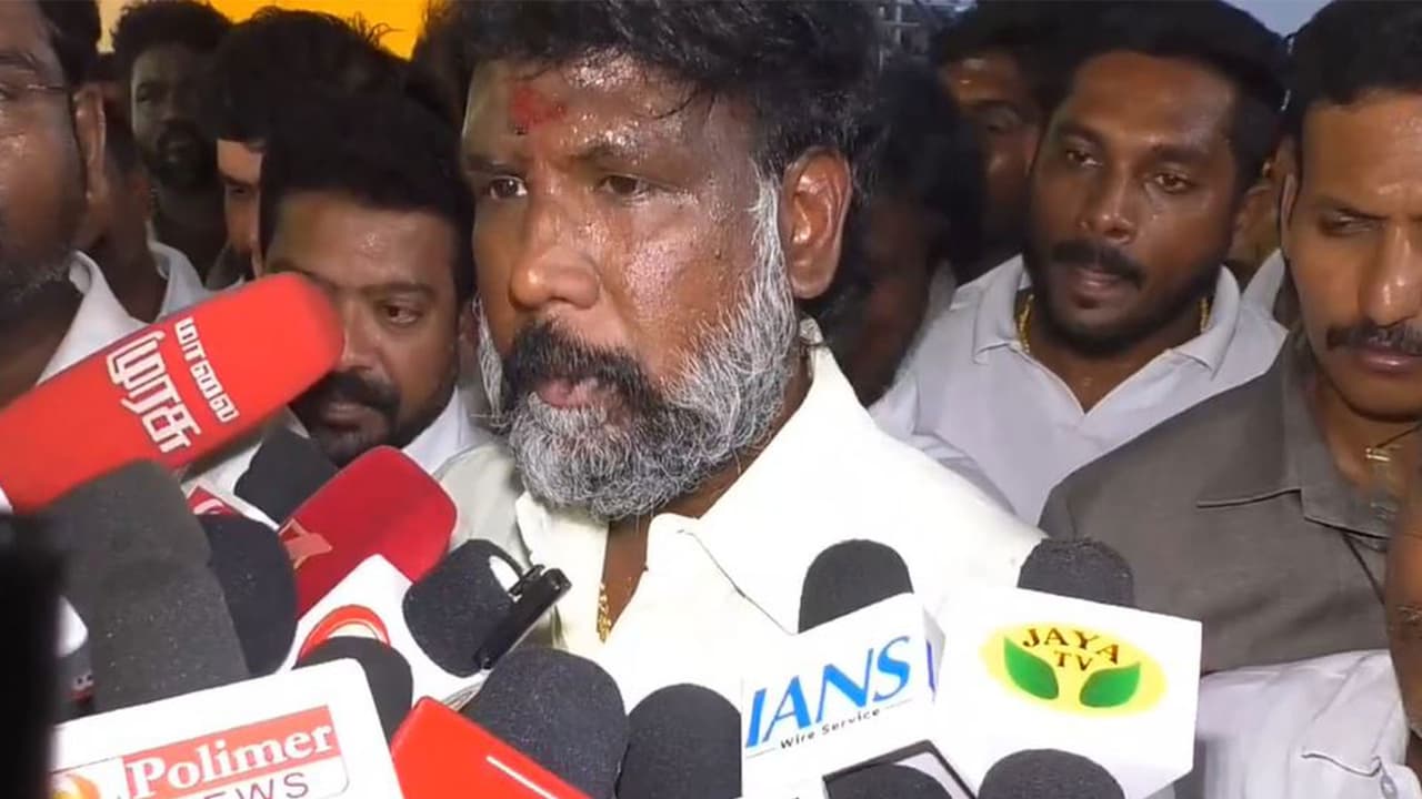 Tamil Nadu cooperation minister V Gandhiraj (Photo/ANI) Tamil Nadu cooperation minister V Gandhiraj (Photo/ANI)