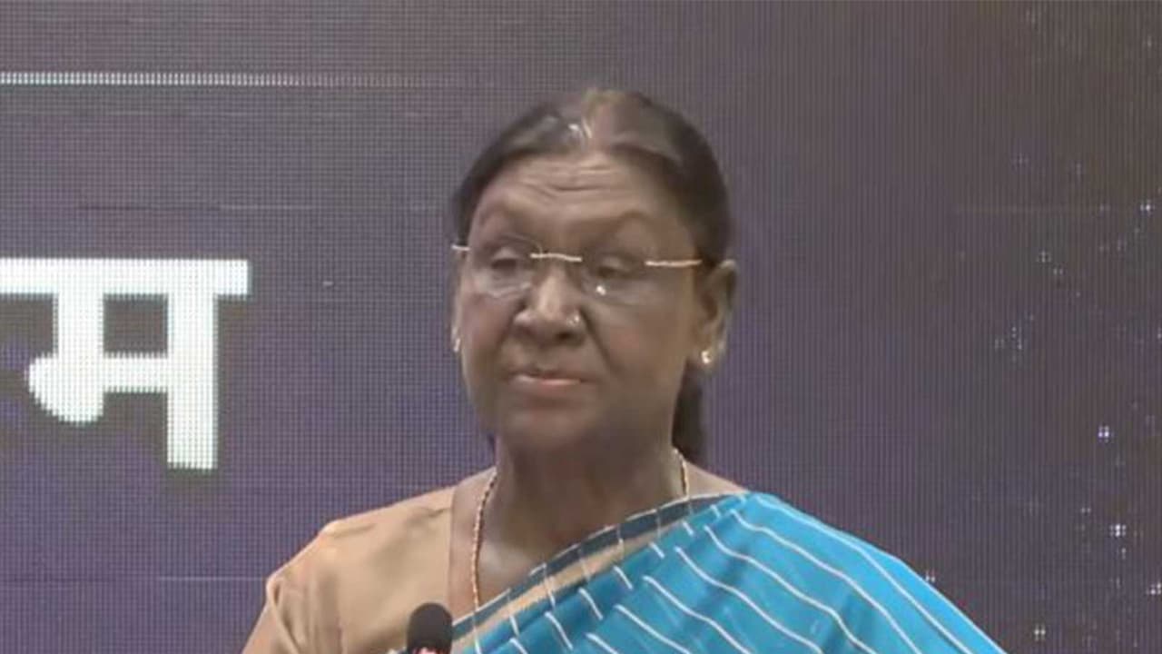 President Droupadi Murmu addresses the India North Macedonia Business Forum (Photo/ Youtube@PresidentOfIndia) President Droupadi Murmu addresses the India North Macedonia Business Forum (Photo/ Youtube@PresidentOfIndia)