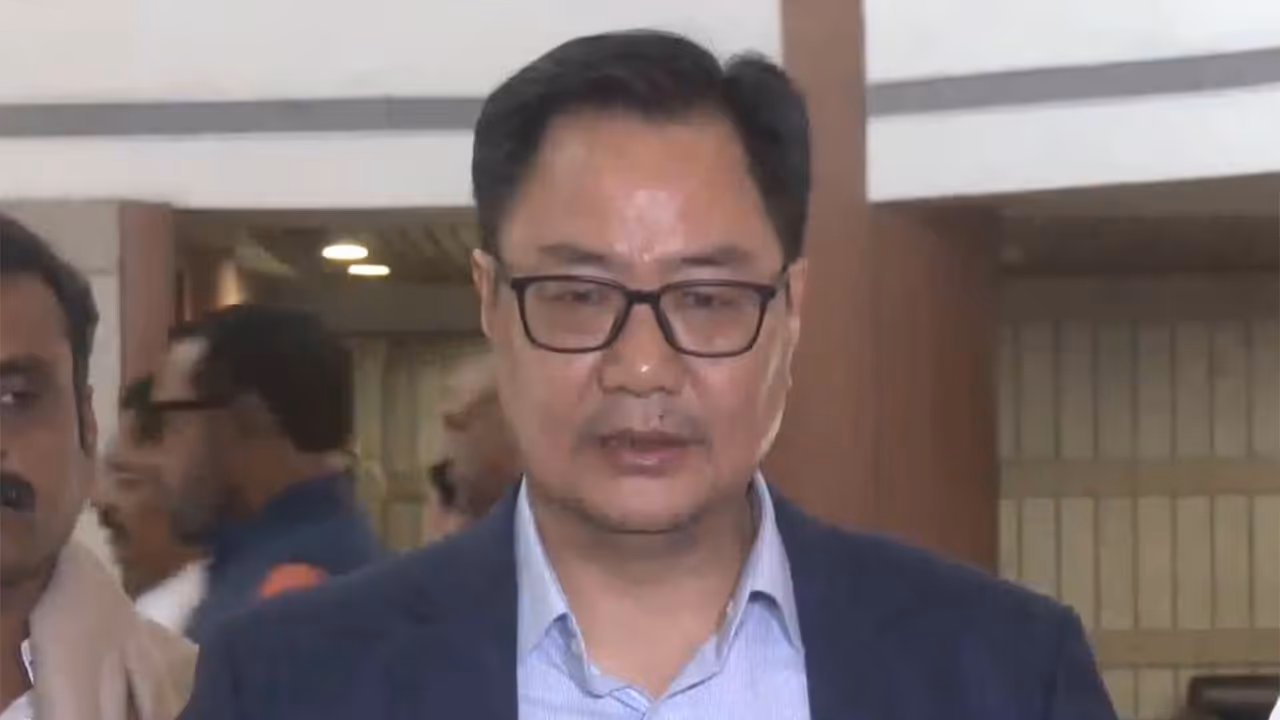 Union Parliamentary and Minority Affairs Minister Kiren Rijiju (Photo/ANI)