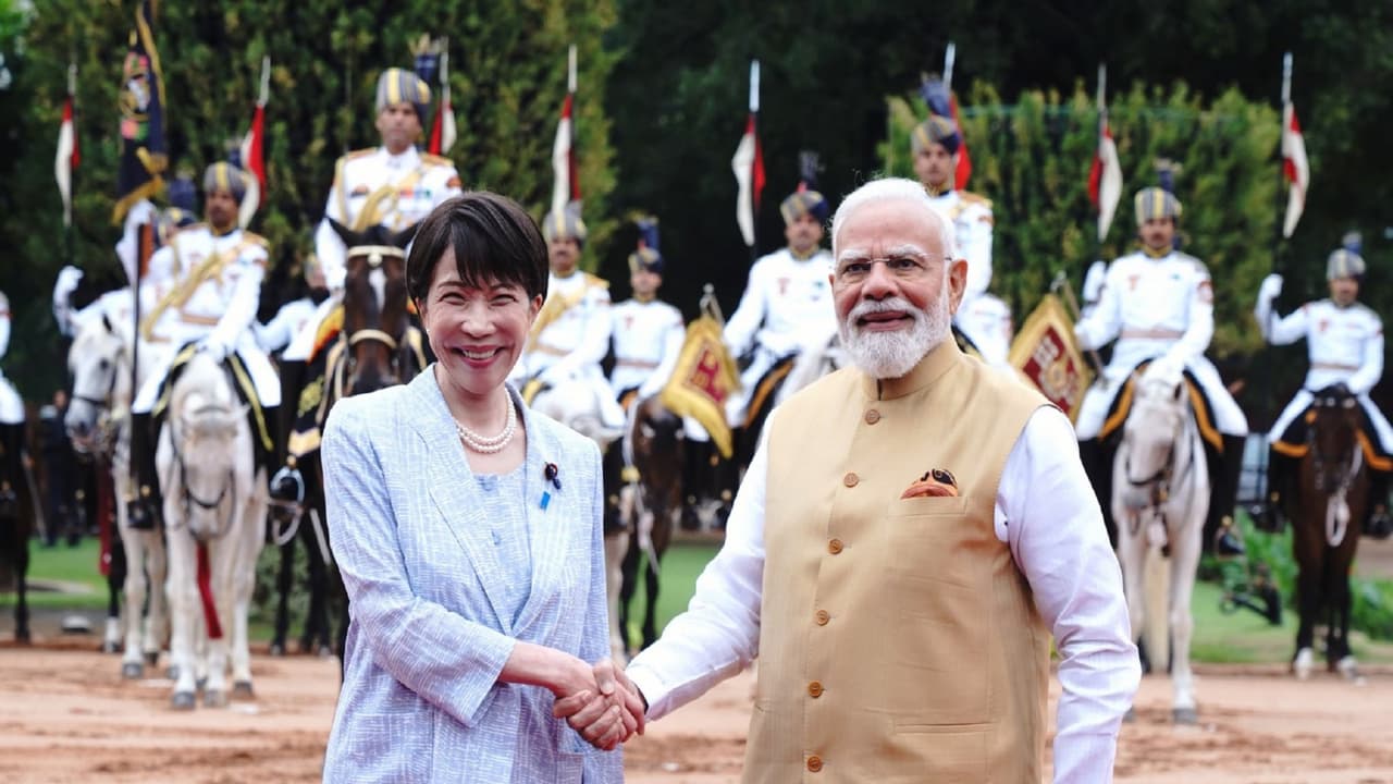 Japan Prime Minister Sanae Takaichi and Prime Minister Narendra Modi (Photo/X@MEAIndia) Japan Prime Minister Sanae Takaichi and Prime Minister Narendra Modi (Photo/X@MEAIndia)