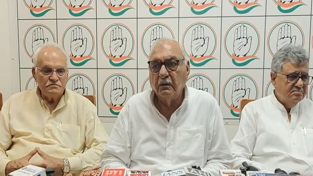 Congress leader Bhupinder Singh Hooda (Photo/ANI) Congress leader Bhupinder Singh Hooda (Photo/ANI)