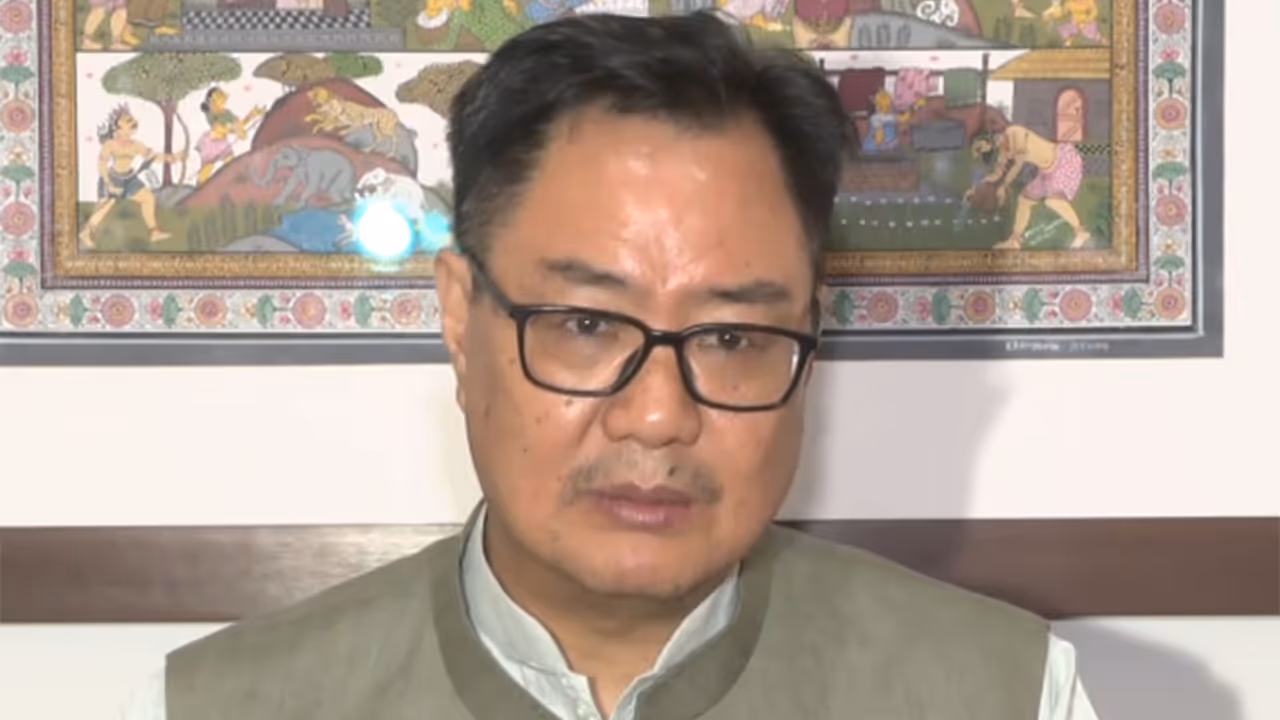Parliamentary Affairs Minister Kiren Rijiju (Photo/ANI) Parliamentary Affairs Minister Kiren Rijiju (Photo/ANI)