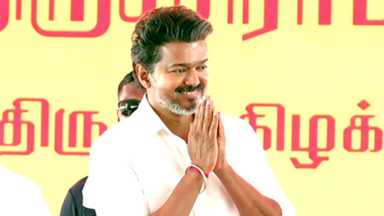 Tamil Nadu CM C Joseph Vijay (File Photo/ANI) Tamil Nadu CM C Joseph Vijay (File Photo/ANI)