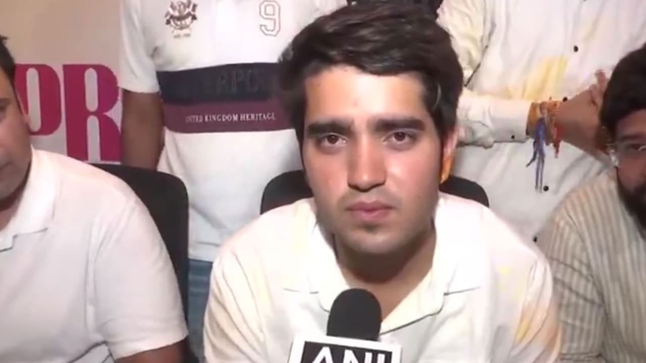Yash Dabas, the newly elected DUSU president (Photo/ANI) Yash Dabas, the newly elected DUSU president (Photo/ANI)