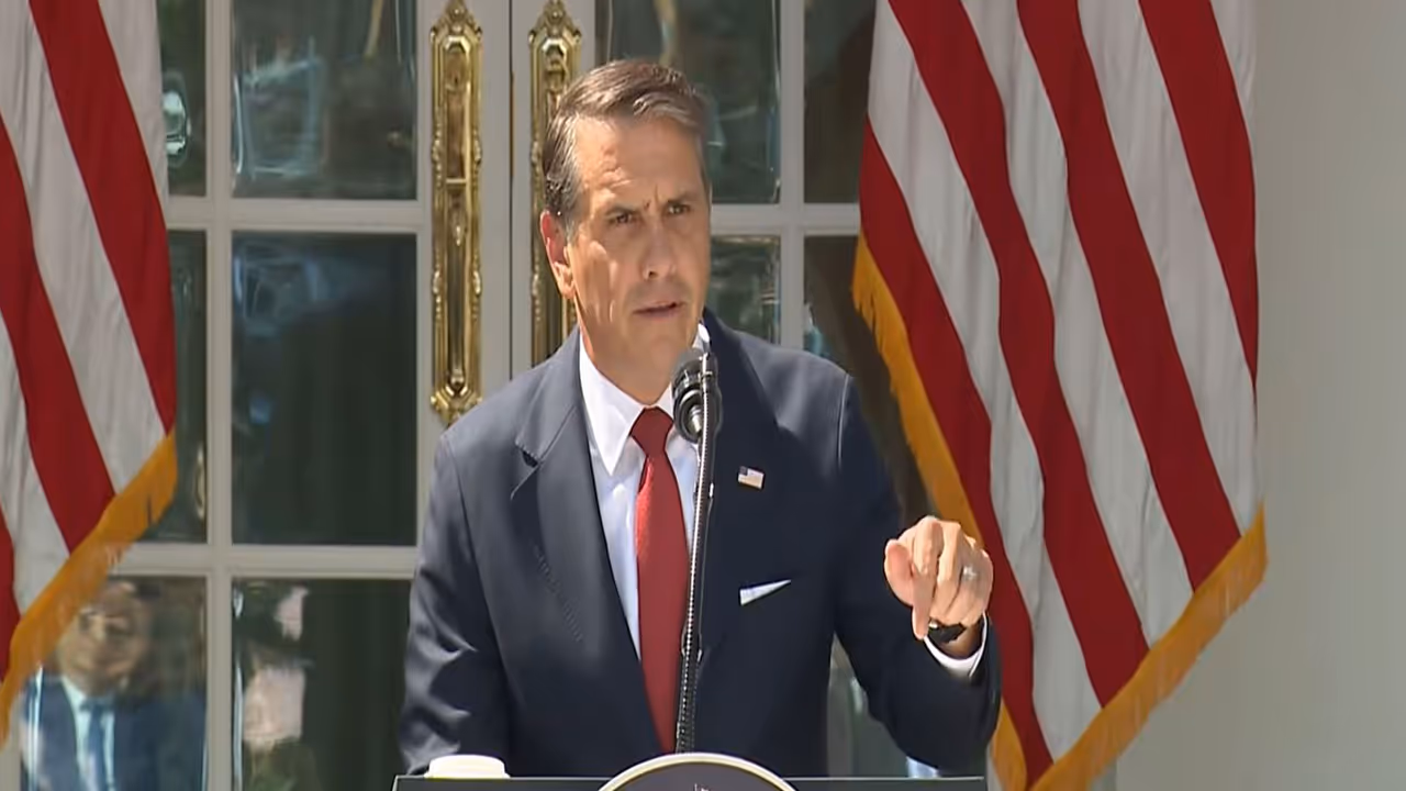 US Attorney General Todd Blanche (Image Source: YouTube/White House) US Attorney General Todd Blanche (Image Source: YouTube/White House)