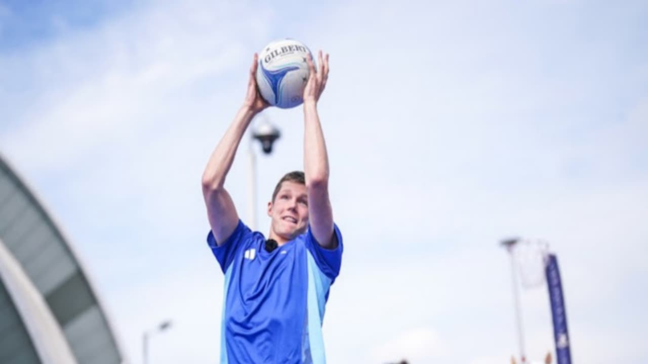 Scotland’s Netball player Duncan Scott during One Month to Go Celebration event in Glasgow (Image: Glasgow 2026) Scotland’s Netball player Duncan Scott during One Month to Go Celebration event in Glasgow (Image: Glasgow 2026)