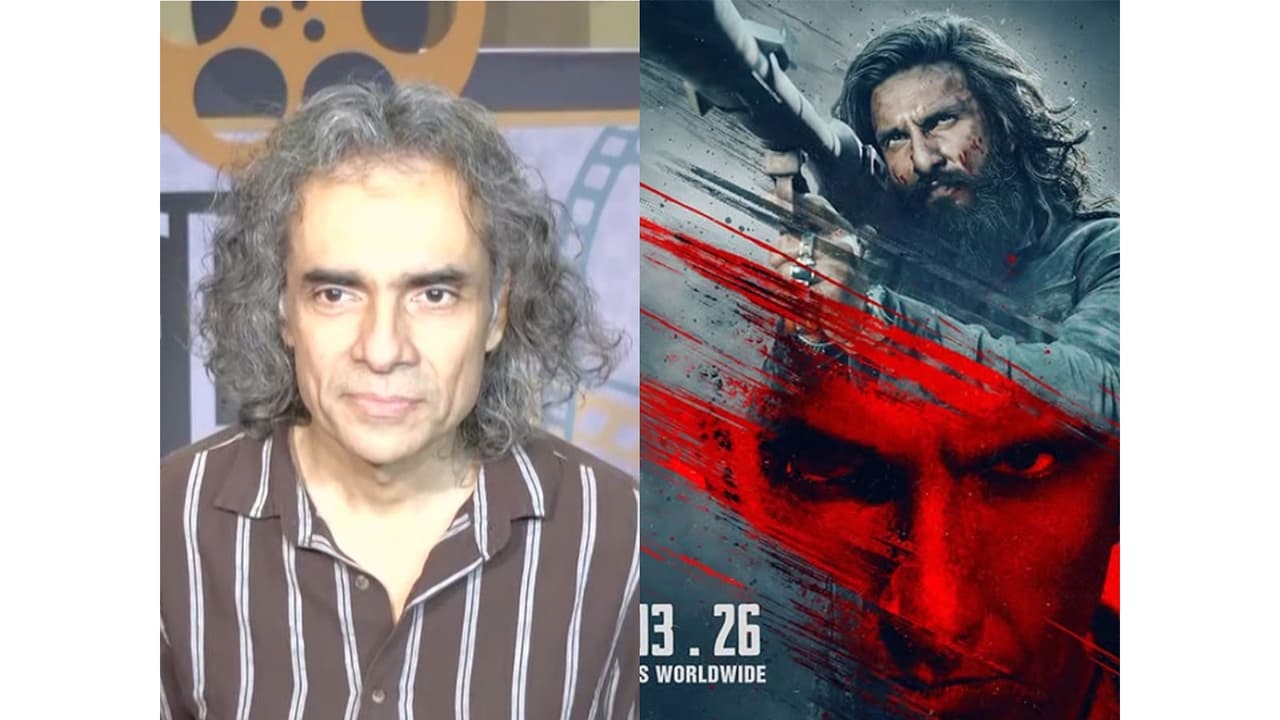 Imtiaz Ali (Photo/ANI) and Dhurandhar poster (Photo/Instagram@officialjiostudios) Imtiaz Ali (Photo/ANI) and Dhurandhar poster (Photo/Instagram@officialjiostudios)