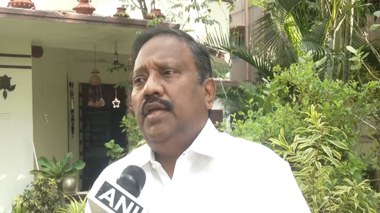 BJP Secretary Karate Thyagaranjan (Photo/ANI) BJP Secretary Karate Thyagaranjan (Photo/ANI)