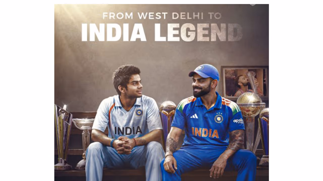 Virat Kohli has completed 18 years in international cricket. (Photo: @DelhiCapitals X) Virat Kohli has completed 18 years in international cricket. (Photo: @DelhiCapitals X)