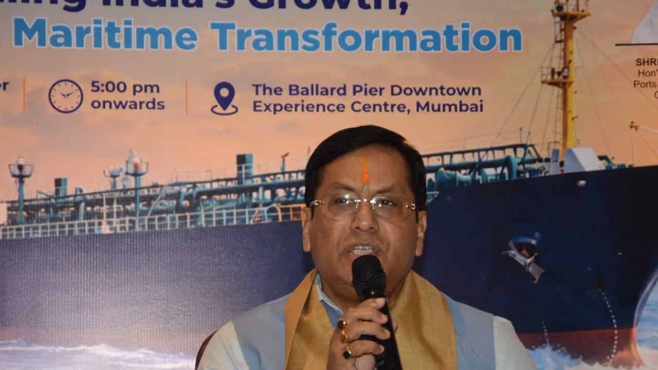 Union Minister of Ports, Shipping and Waterways (MoPSW) Sarbananda Sonowal (Photo/Ministry of Ports, Shipping and Waterways) Union Minister of Ports, Shipping and Waterways (MoPSW) Sarbananda Sonowal (Photo/Ministry of Ports, Shipping and Waterways)