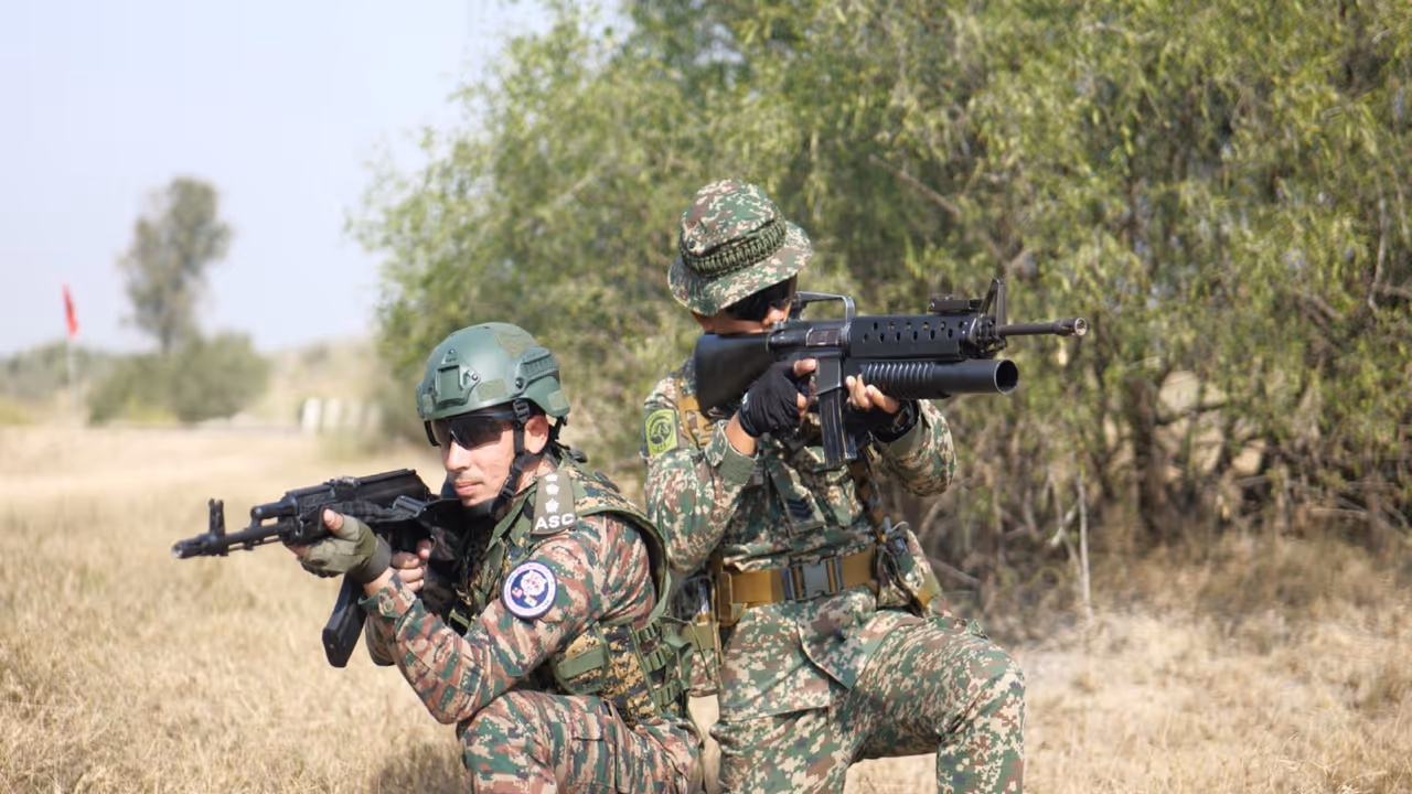 India Malaysia joint exercise Harimau Shakti 2025 (Photo/ANI) India Malaysia joint exercise Harimau Shakti 2025 (Photo/ANI)
