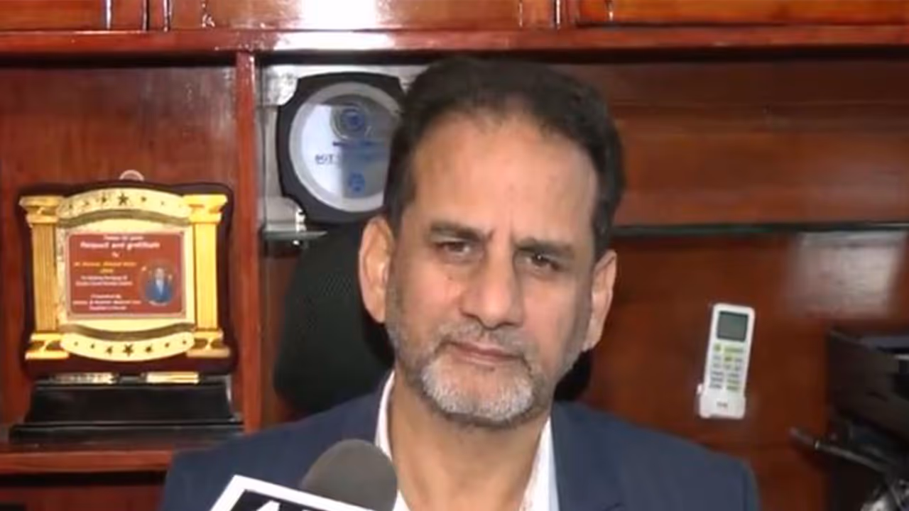 Naseer Ahmad Wani, Director School Education Kashmir (Photo/ANI) Naseer Ahmad Wani, Director School Education Kashmir (Photo/ANI)
