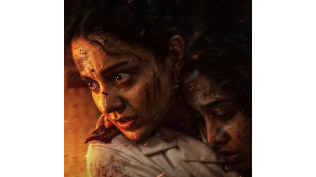 'Bharat Bhhagya Viddhaata' motion poster (Photo/Instagram@manikarnikafilms) 'Bharat Bhhagya Viddhaata' motion poster (Photo/Instagram@manikarnikafilms)