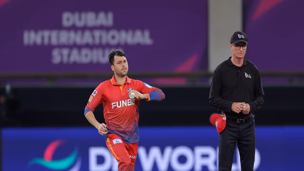 Dubai Capitals' Muhammad Jawadullah (Photo: ILT20) Dubai Capitals' Muhammad Jawadullah (Photo: ILT20)