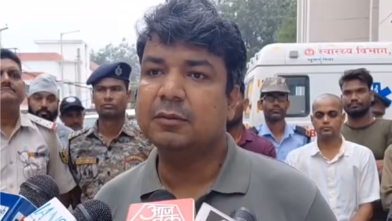 Rohtas District Magistrate Deepak Kumar Mishra (Photo/ANI) Rohtas District Magistrate Deepak Kumar Mishra (Photo/ANI)