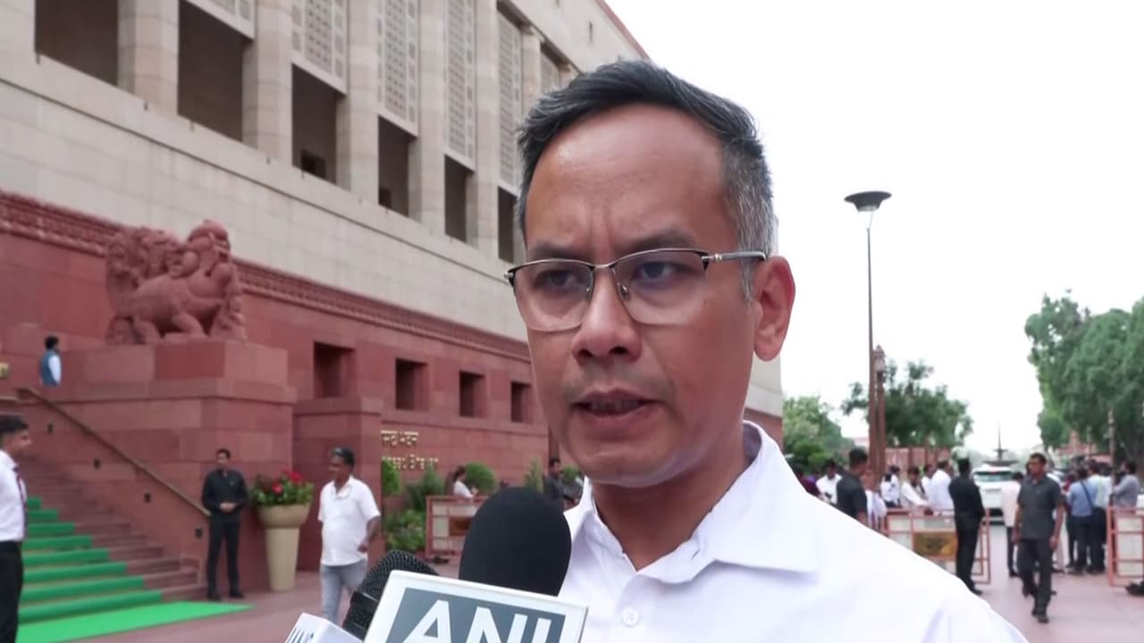 Congress MP Gaurav Gogoi (Photo/ANI) Congress MP Gaurav Gogoi (Photo/ANI)